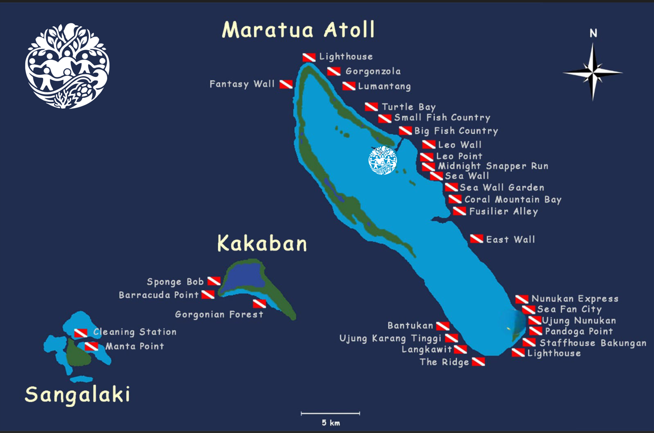 Maratua Map